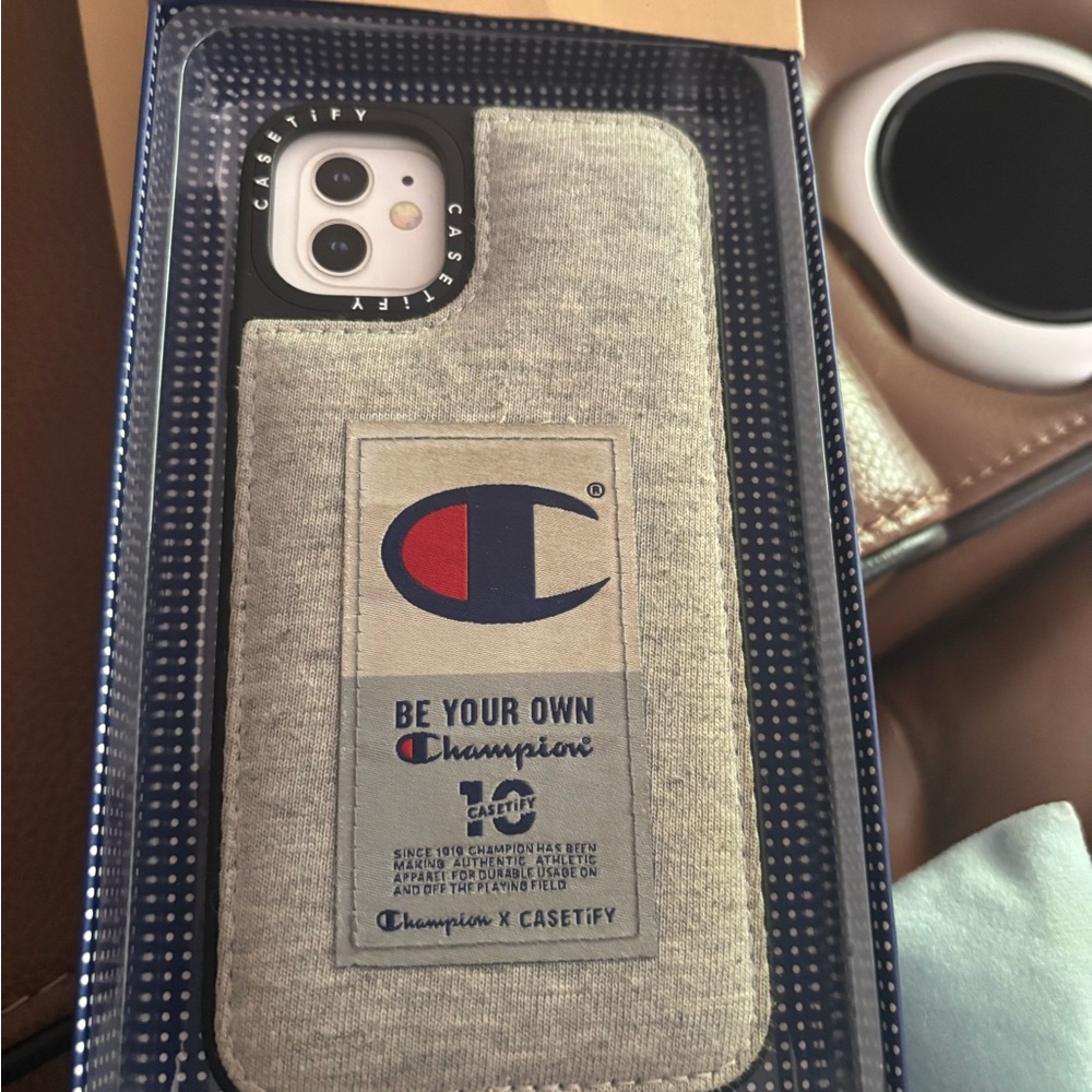Champion Gray Textured Smartphone Case